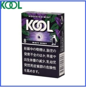 Kool香煙企鵝北海道薄荷莓果8mg日本本土免稅香港現貨