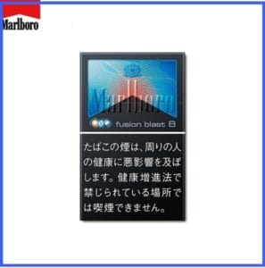 Marlboro萬寶路香煙雙爆珠黑冰水蜜桃5mg日本本土免稅香港現貨