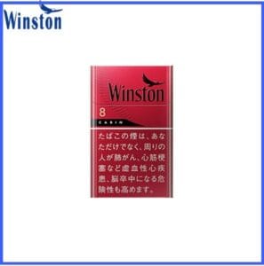 Winston雲斯頓香煙卡賓8mg日本本土免稅香港現貨
